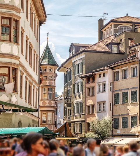 Piazza Erbe Bolzano