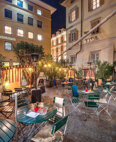 giardino del Figl Bar & Hotel in Piazza del Grano